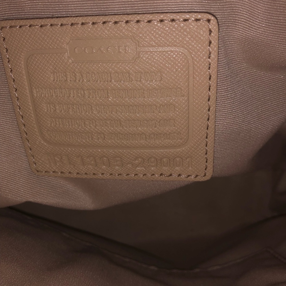 Coach Tan Tote Bag - Picture 7 of 13